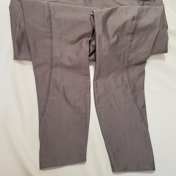 Nike Running Capri Leggings Gray Womens Size XL - Picture 3 of 7